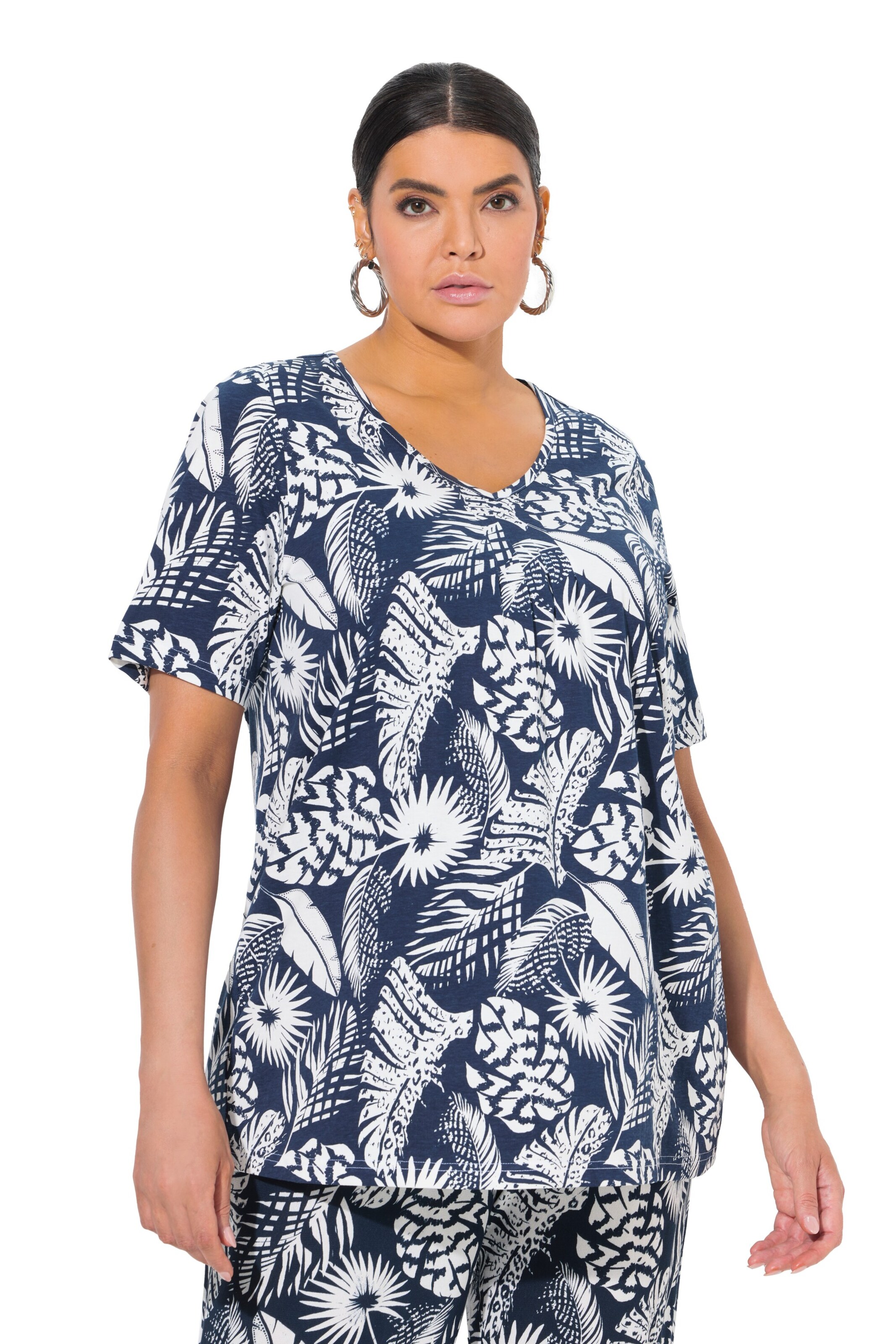 Ulla Popken Shirt in Blue: front