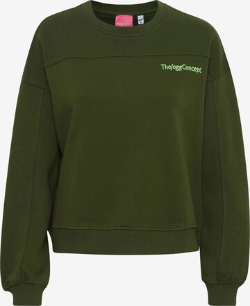 Sweat-shirt The Jogg Concept en vert : devant