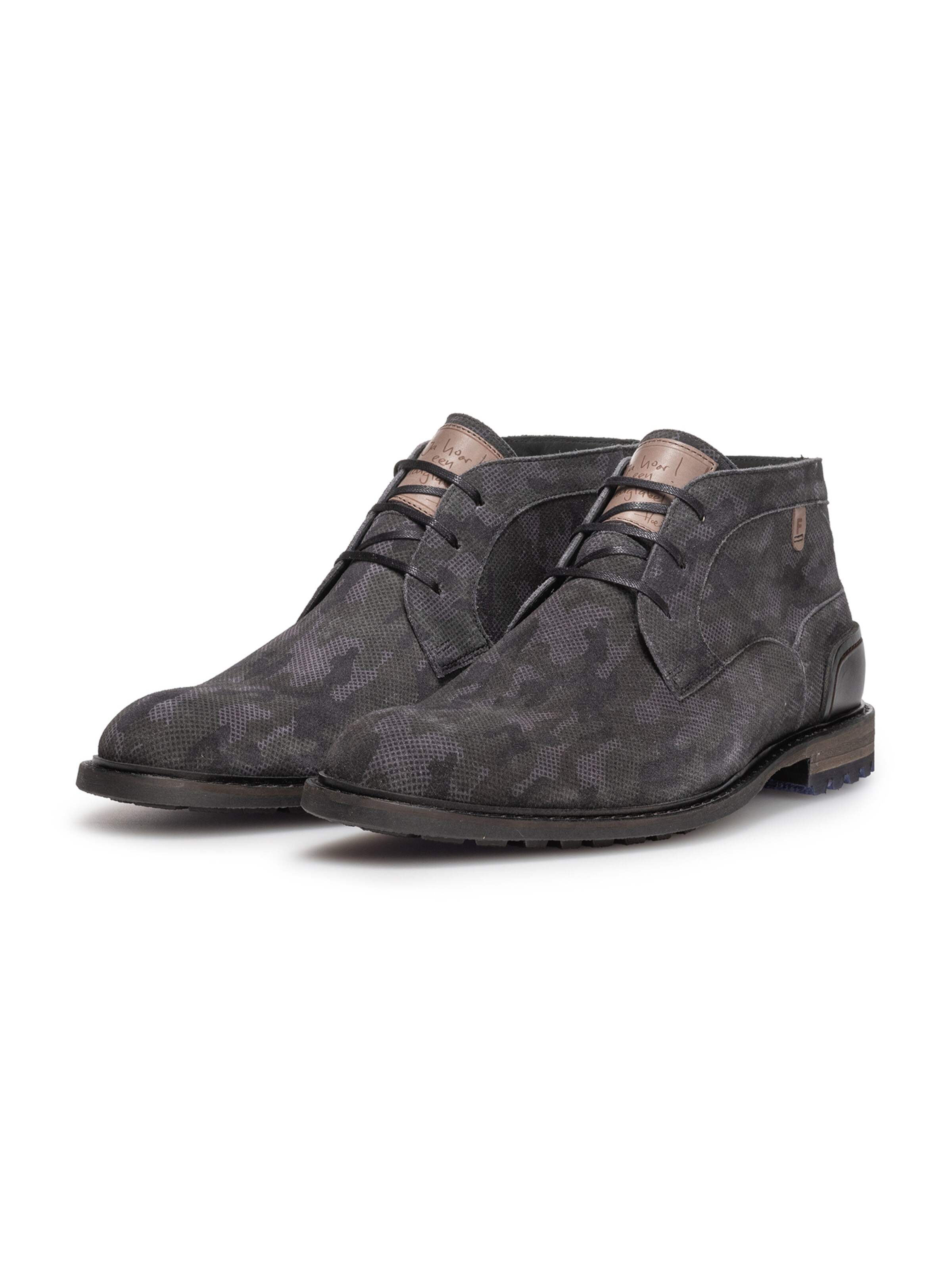 Floris van Bommel Chukka Boots 'Crepi 13' in Grey