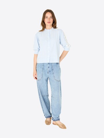 Bellamy Gallery Blouse 'Tamiko' in Blue