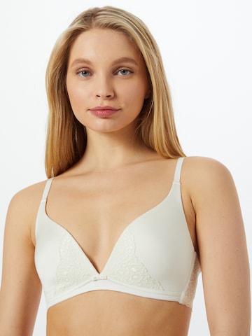 T-shirt Reggiseno 'Sensual Secrets' di CALIDA in bianco: frontale