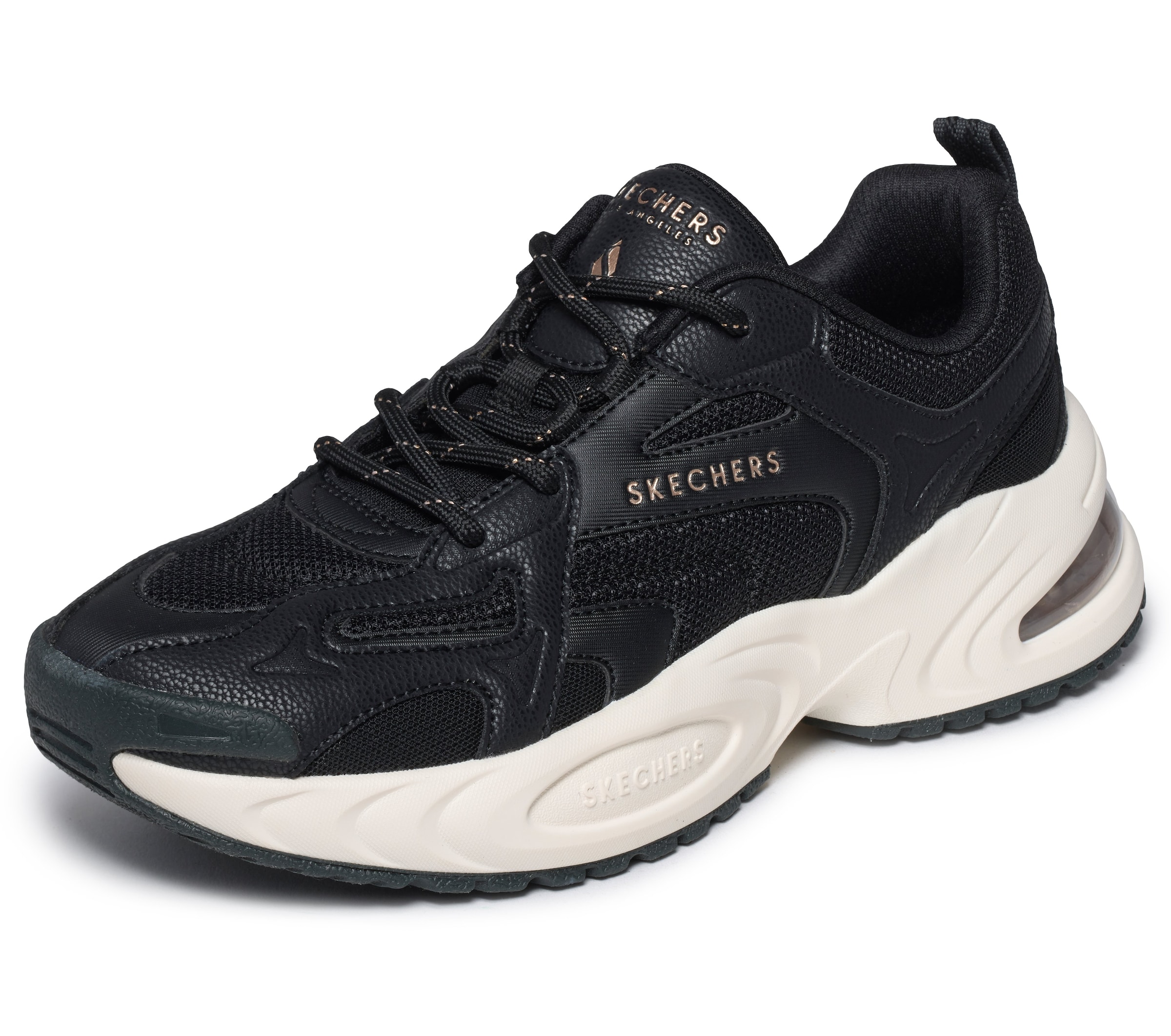 SKECHERS Sneaker low 'Uno Ryze - Scale Above' i sort: forside