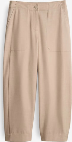 bēšs OPUS Pakapēniski sašaurināts piegriezums Bikses 'Myha': no priekšpuses