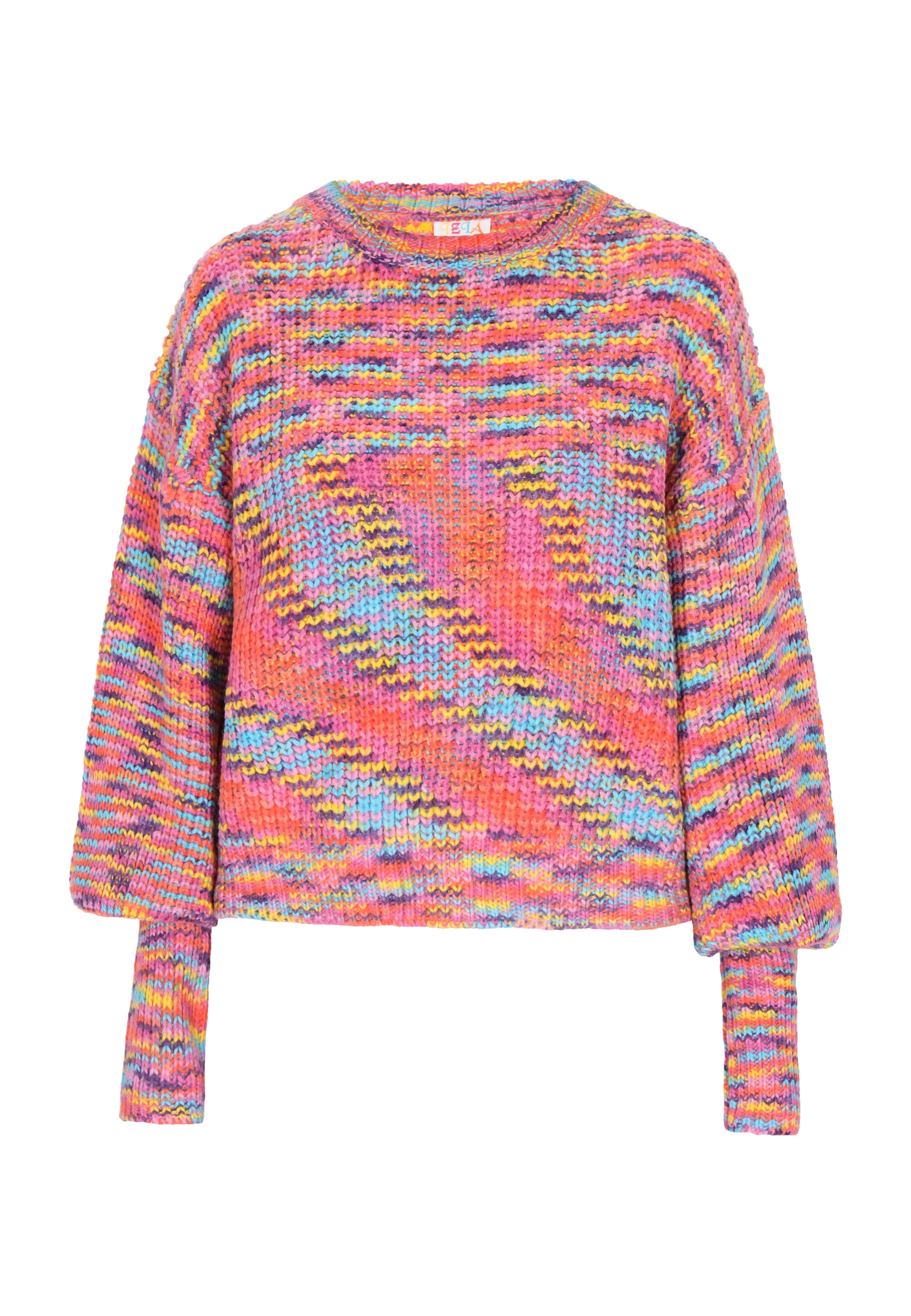 Pull-over IZIA en rose : devant