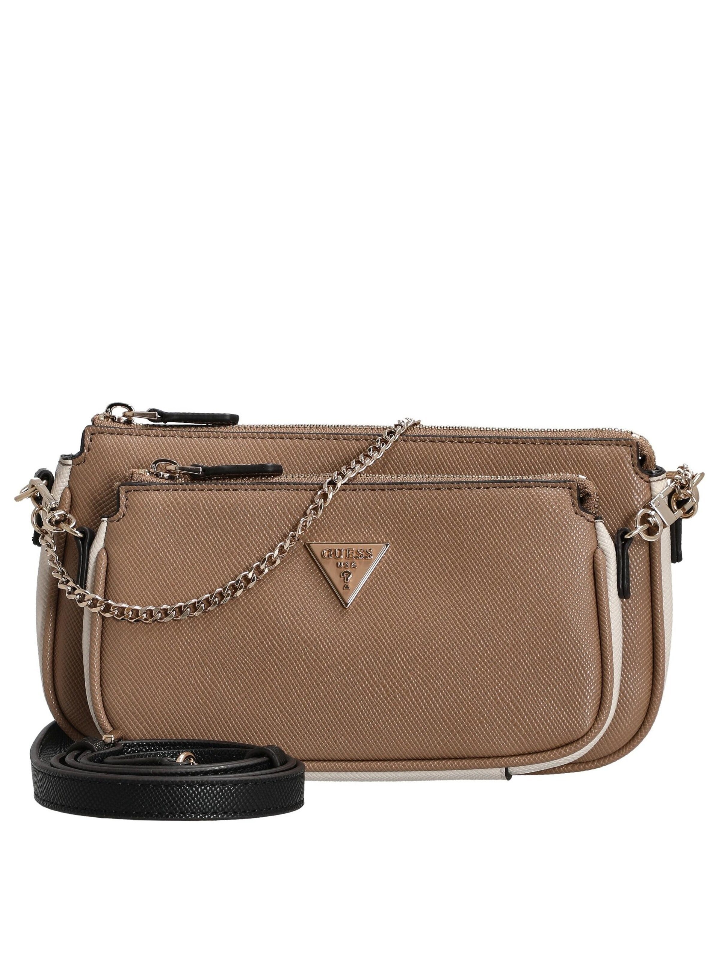 GUESS Originals Crossbody bag 'Noelle' in Beige: front