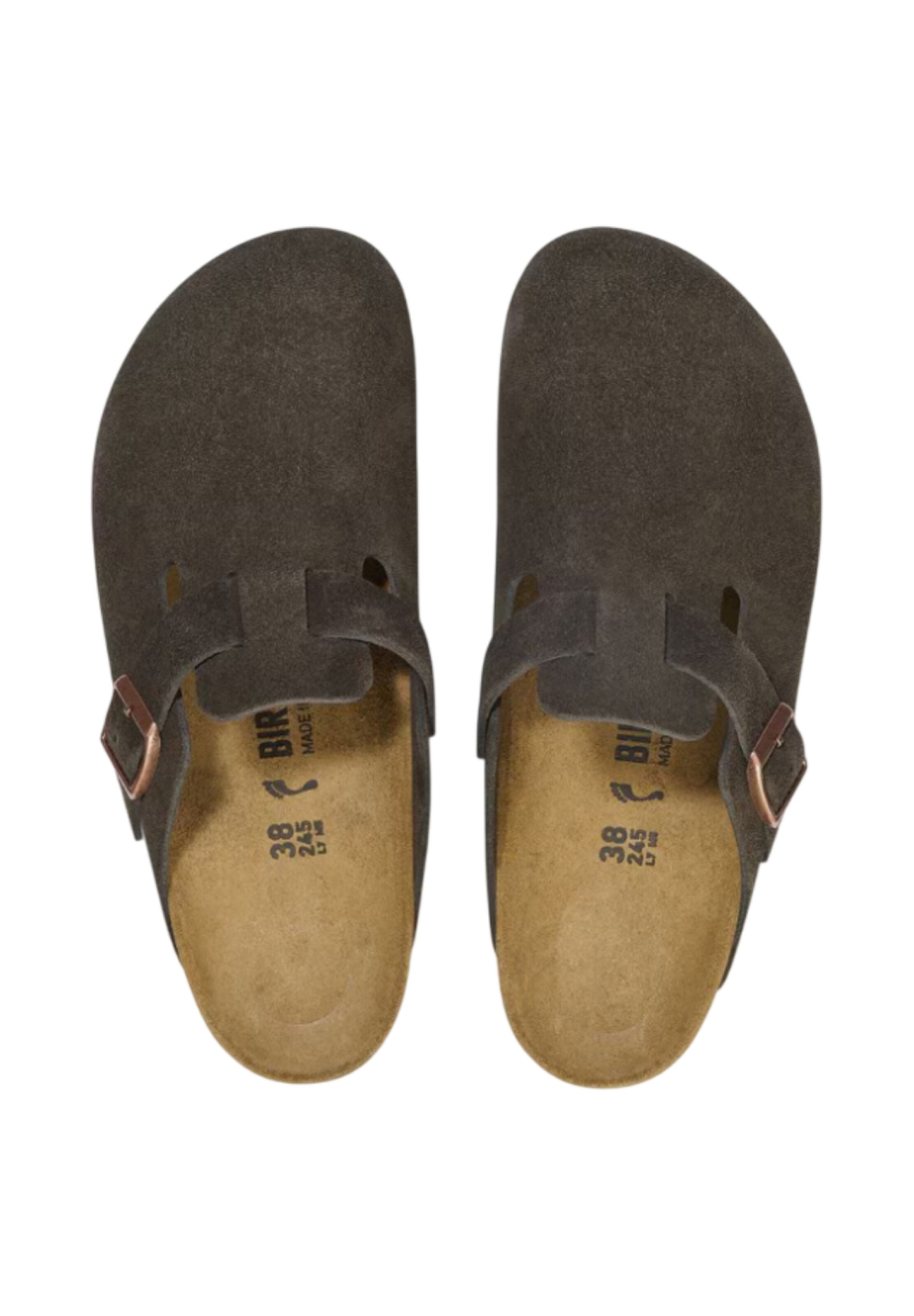 BIRKENSTOCK Plätu 'Boston', värv pruun