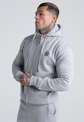 SikSilk Sweatvest 'Essentials' in Grijs