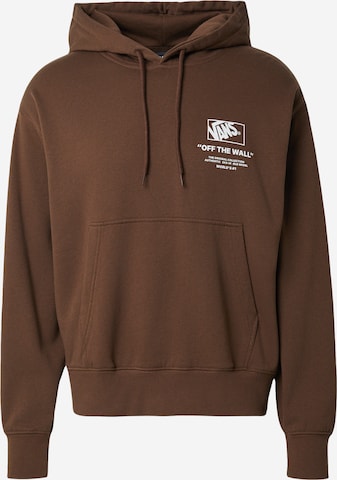 VANS - Sudadera 'Stacked Hi' en marrón: frente