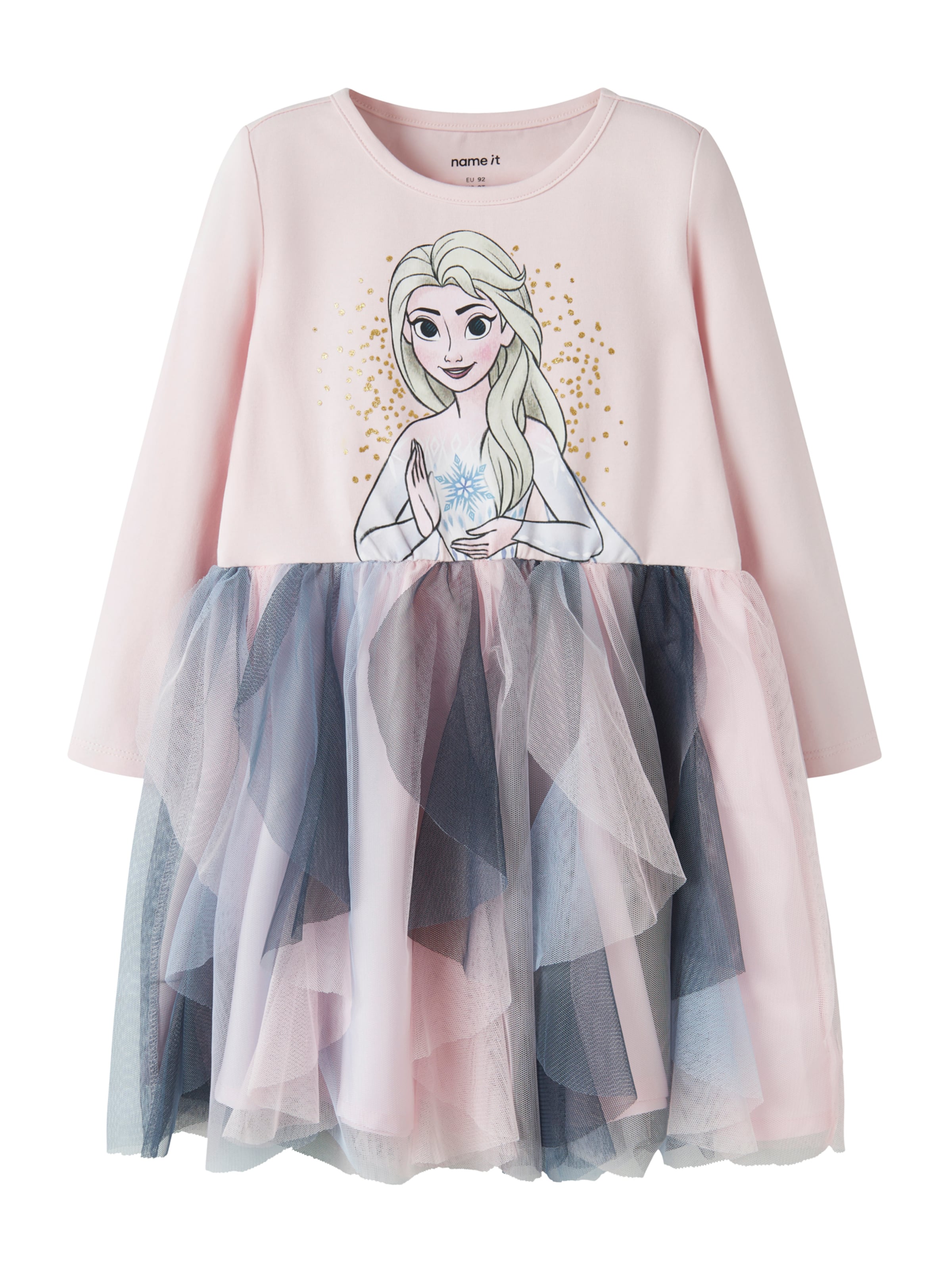 rožinė NAME IT Suknelė 'NMFSORI FROZEN': priekis