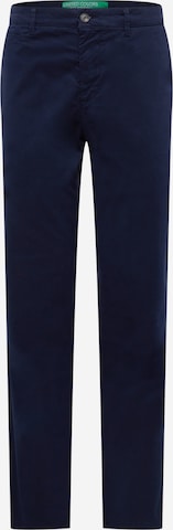 UNITED COLORS OF BENETTON Regular Chino trousers in Blue: front