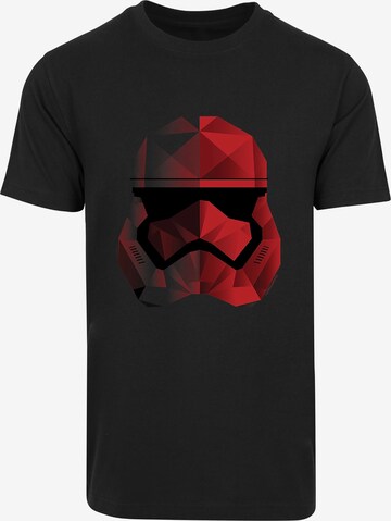 T-Shirt 'The Last Jedi' F4NT4STIC en noir : devant