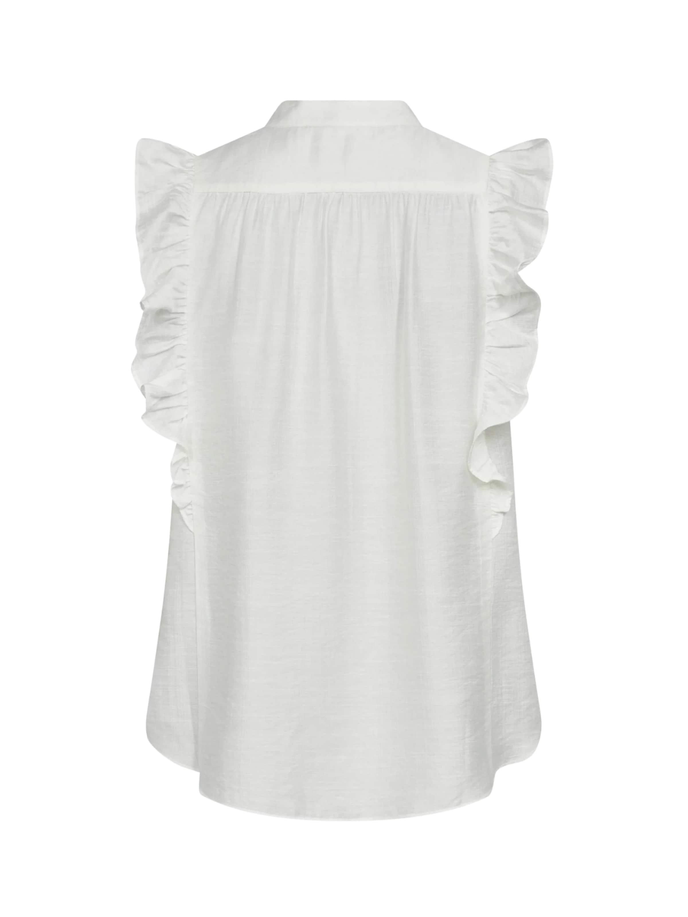 Haut ' Hera ' co'couture en blanc