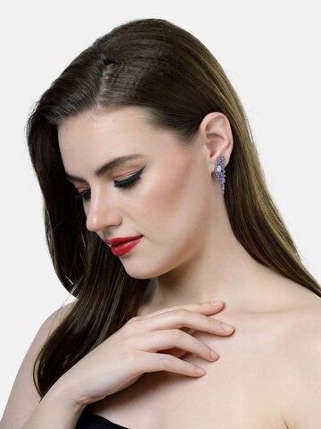 AVANT-GARDE PARIS Ohrringe 'Carmenka' in Lila