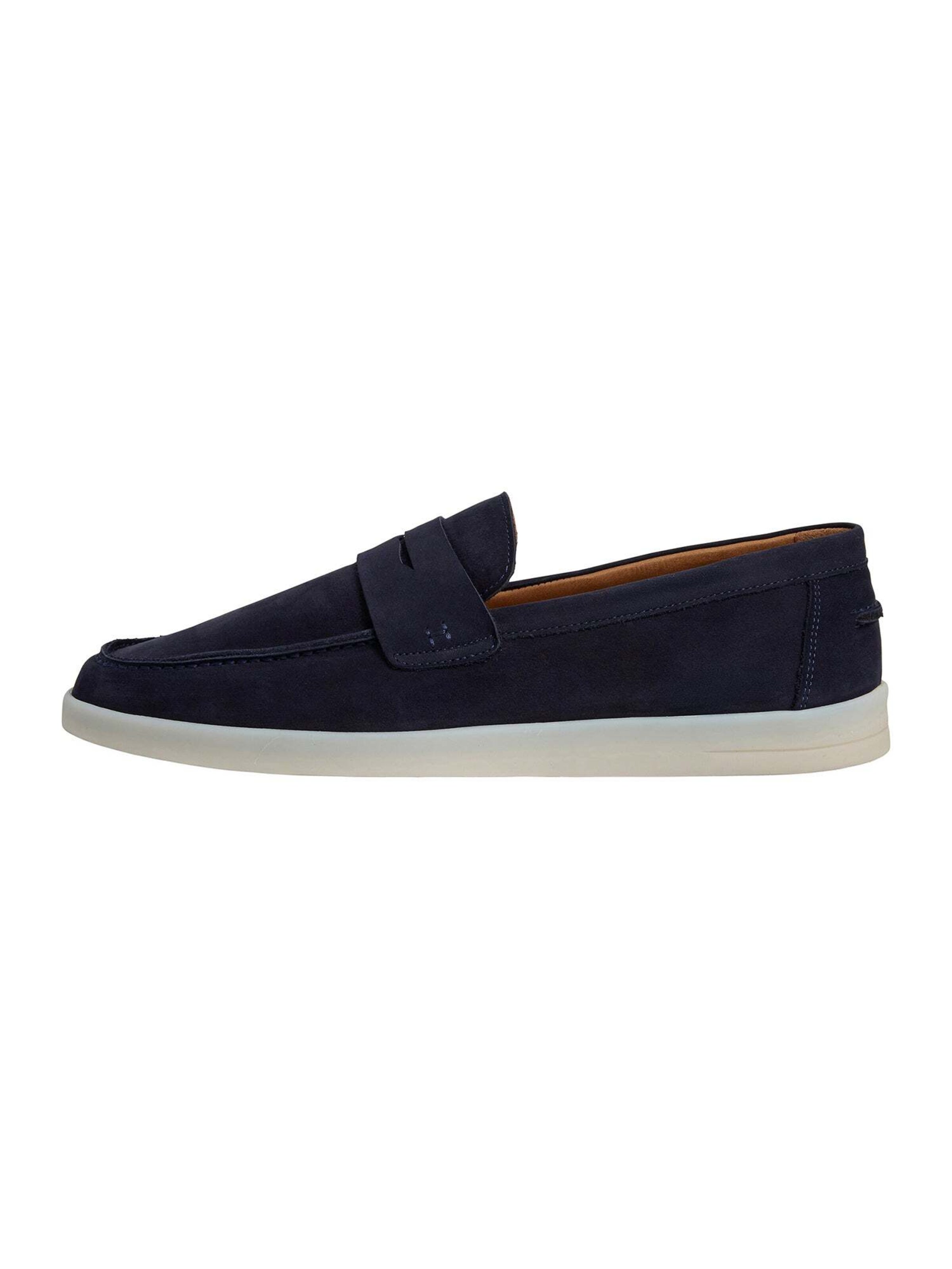 Slipper di Hackett London in blu: frontale