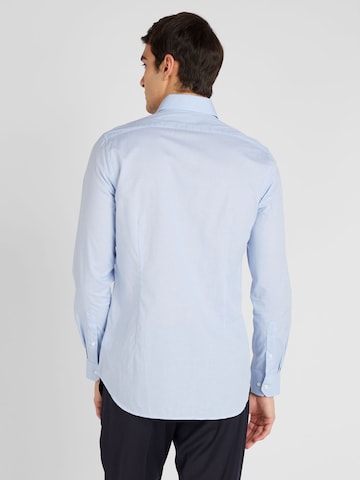 Michael Kors - Ajuste estrecho Camisa en azul