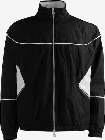 Jordan Athletic Jacket in Black: front