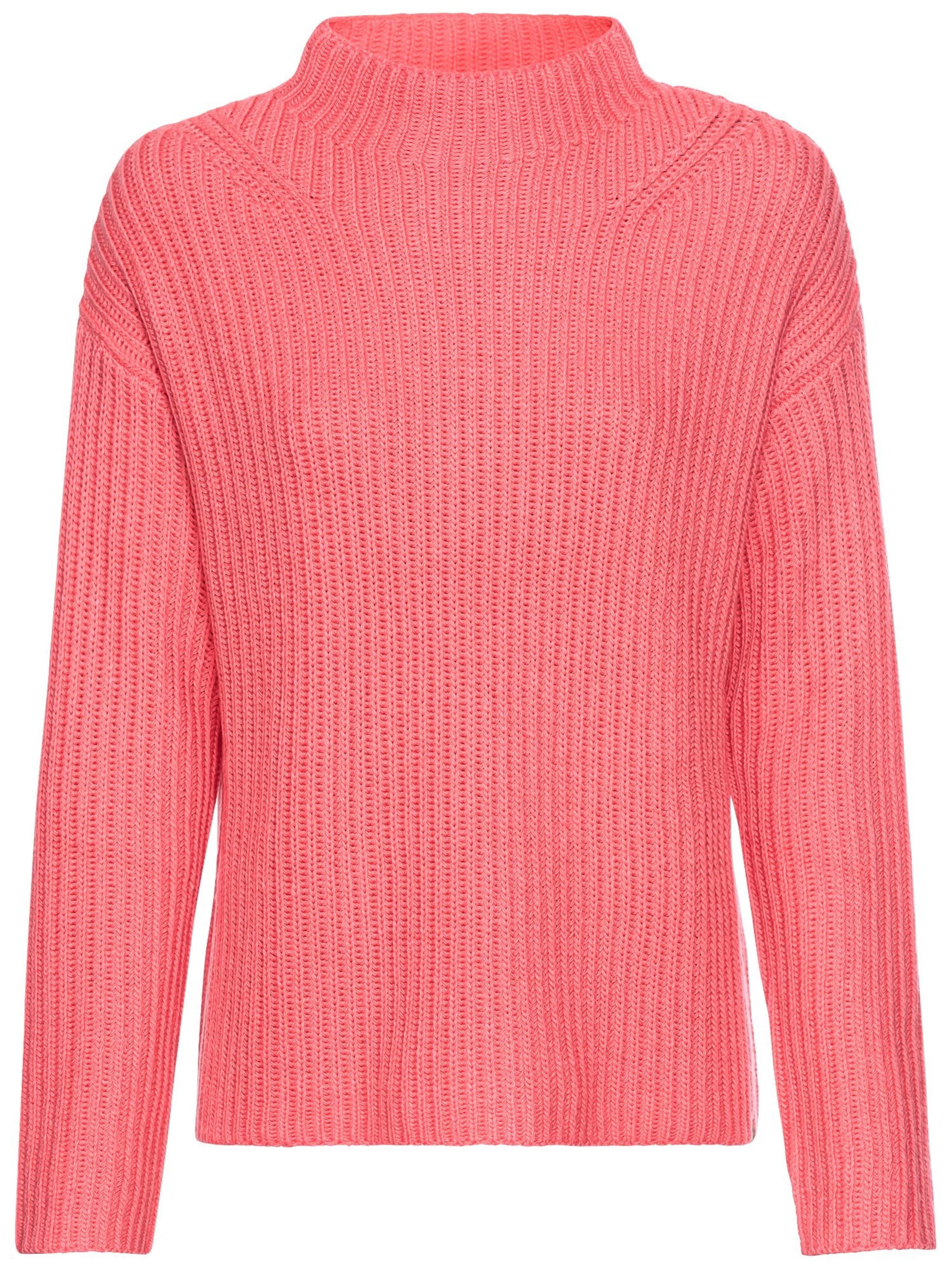 CAMEL ACTIVE Strickpullover mit Rollkragen in Pink: Vorderseite