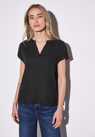 STREET ONE Bluse in Schwarz