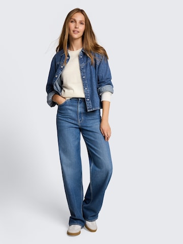 TOM TAILOR DENIM Sweater in White