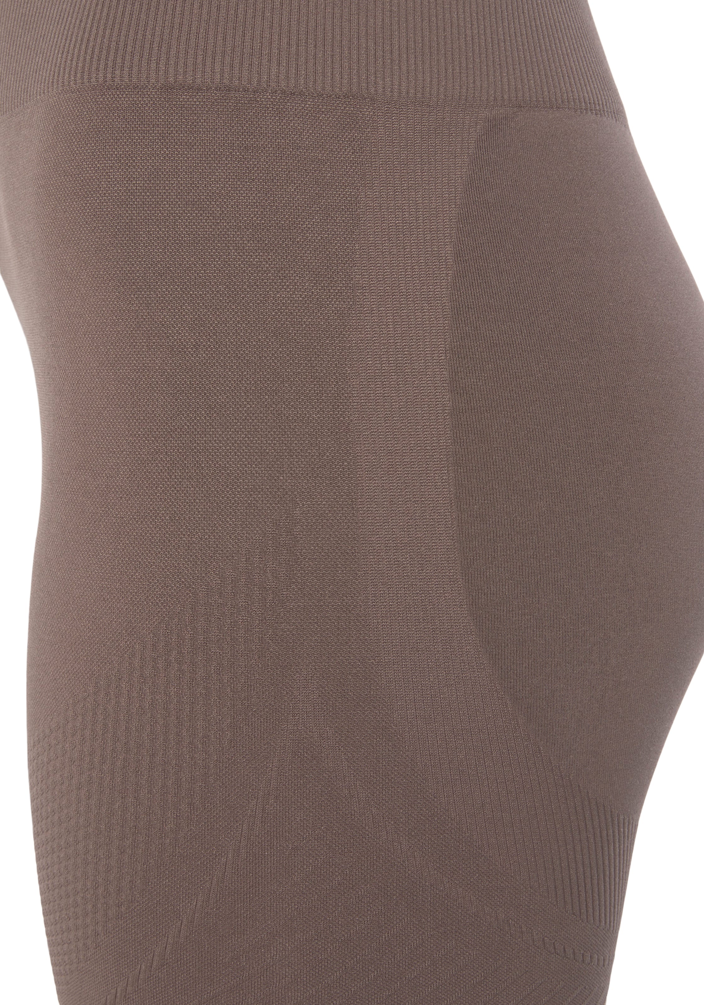LASCANA Skinny Shapinghose in Braun