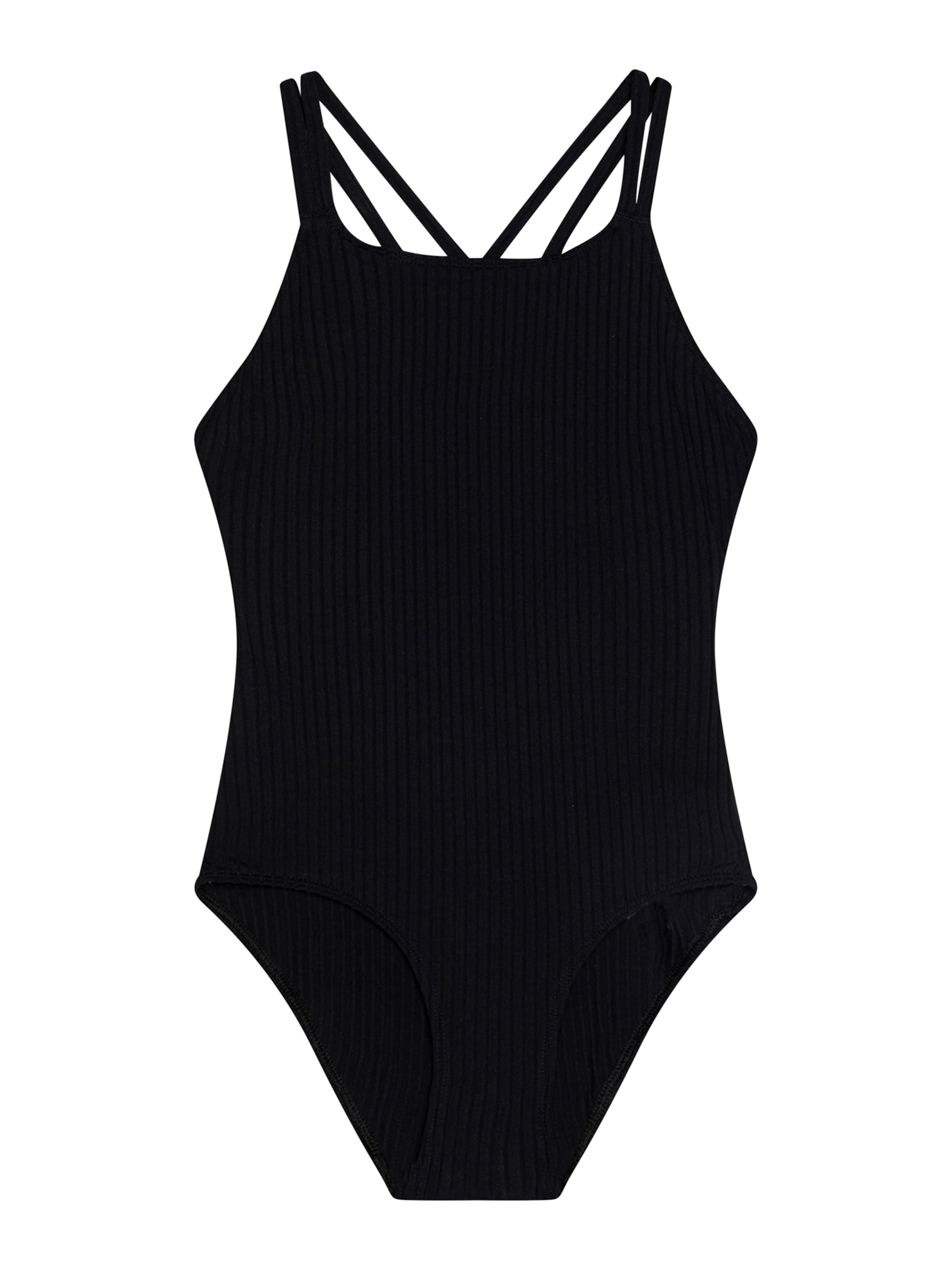 Lindex Swimsuit in Black: front