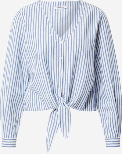 ABOUT YOU Bluse 'Lana' in blau / weiß, Produktansicht