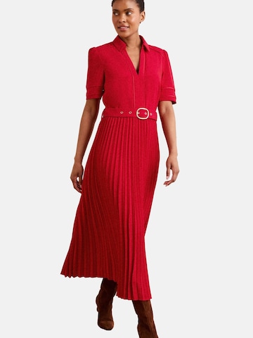 love & roses - Vestido en rojo: frente