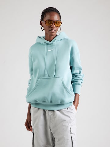 Sweat-shirt 'Phoenix Fleece' Nike Sportswear en bleu : devant