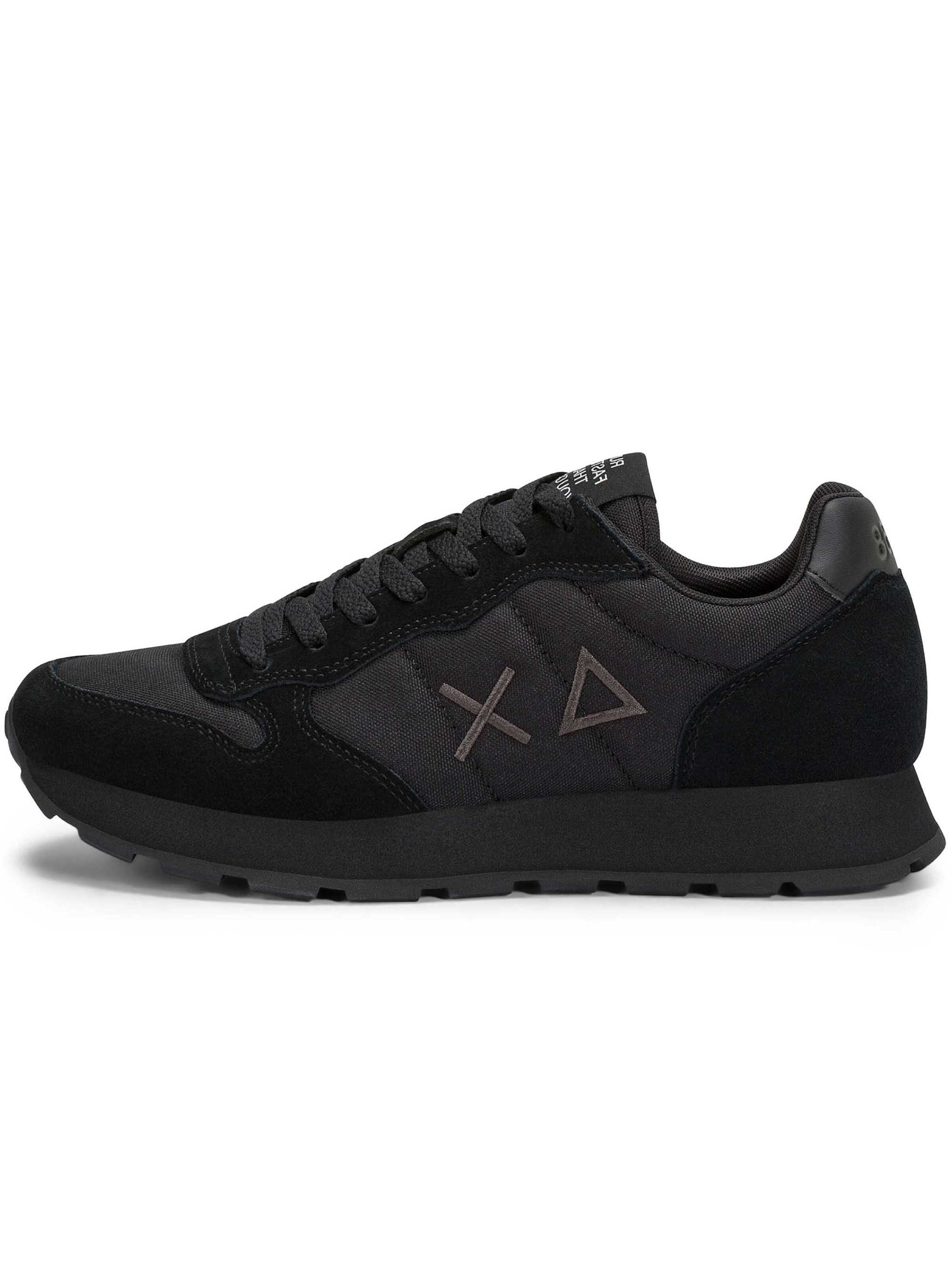 SUN68 Platform trainers 'Tom' in Black: front
