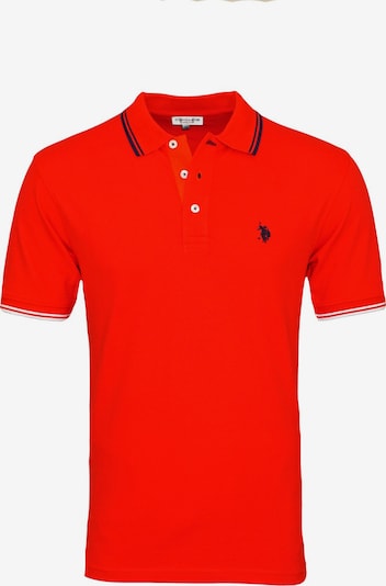 U.S. POLO ASSN. Shirt 'Barney' in de kleur Rood / Zwart / Wit, Productweergave