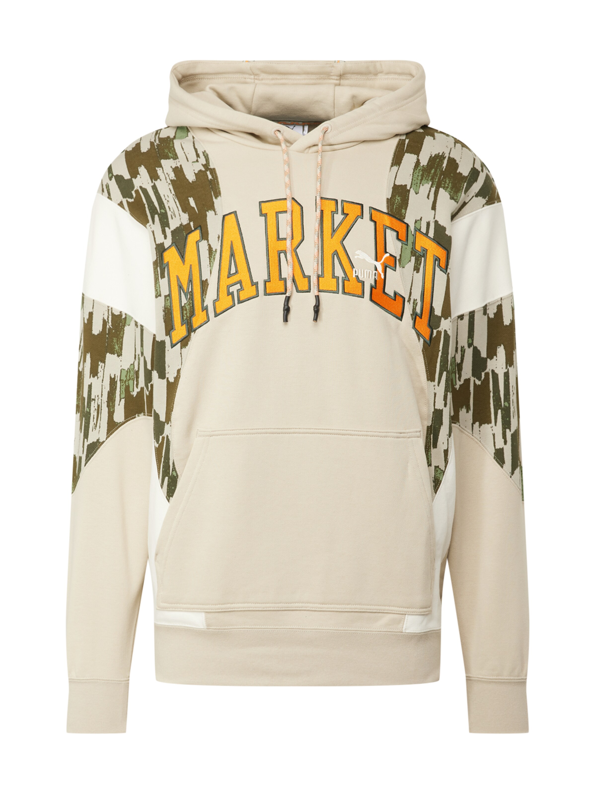 Sweat-shirt 'Puma x Market' PUMA en beige : devant