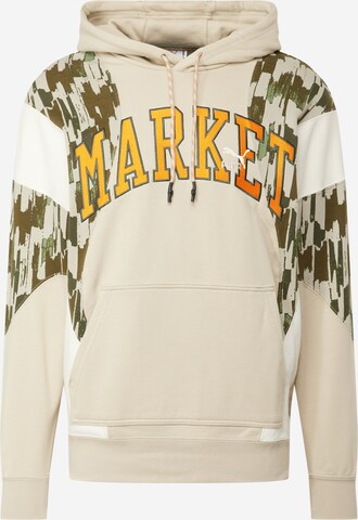 Sweat-shirt 'Puma x Market' PUMA en beige : devant