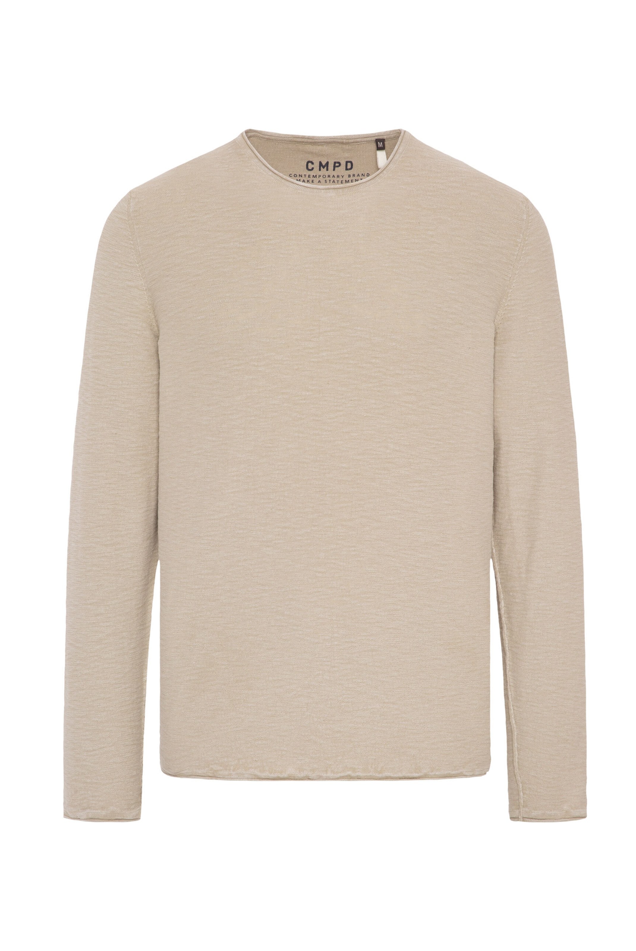 CMPD Sweater in Beige: front