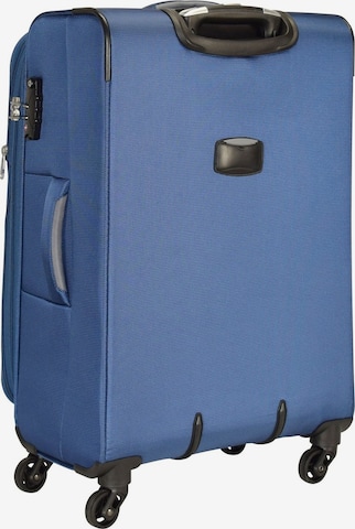 Set di valigie 'Travel Line 6400' di D&N in blu