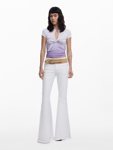 Desigual Тениска в лилав