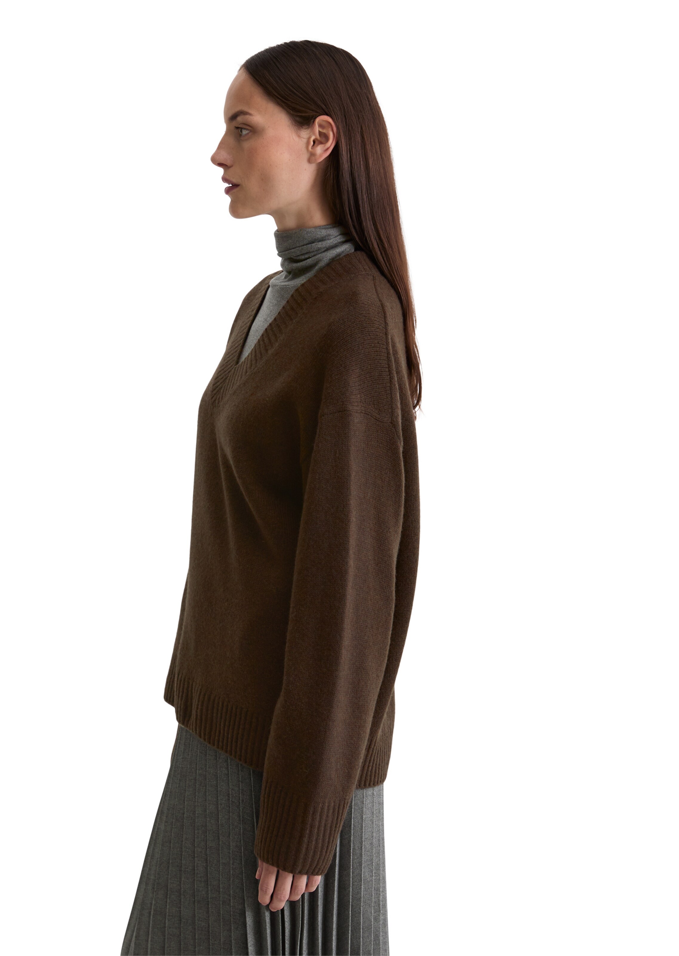 Marc O'Polo Pullover in Braun