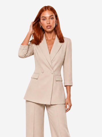I AM Kavaj 'Blazer Doppiopetto PE26028' i beige: framsida