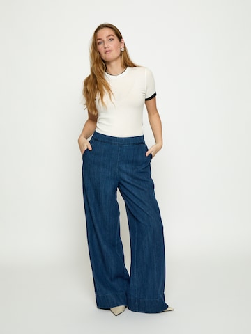 Peppercorn Regular Hose 'Madison' in Blau