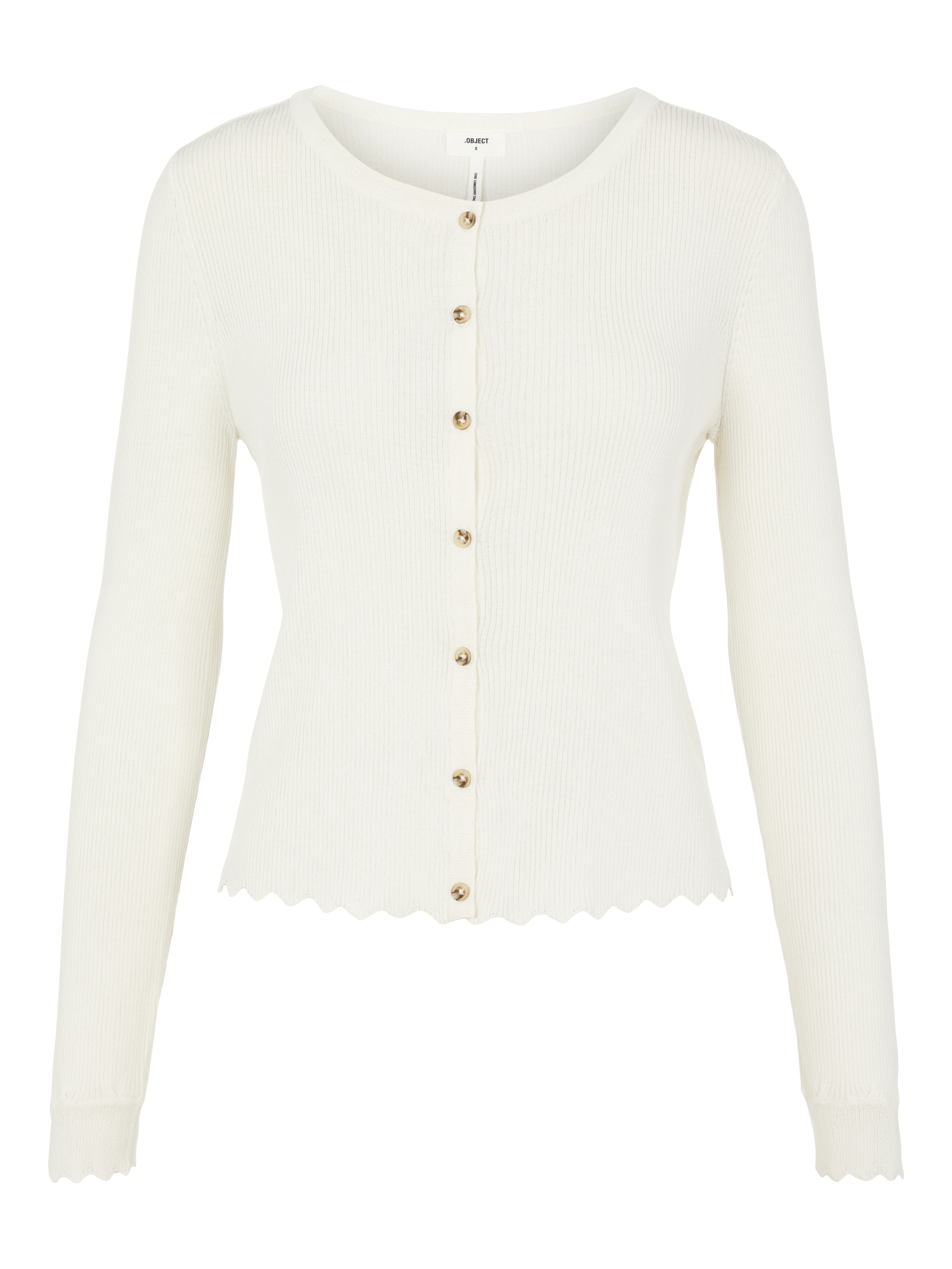 Abbigliamento Pullover e cardigan OBJECT Giacchetta Harriet in Bianco Naturale 