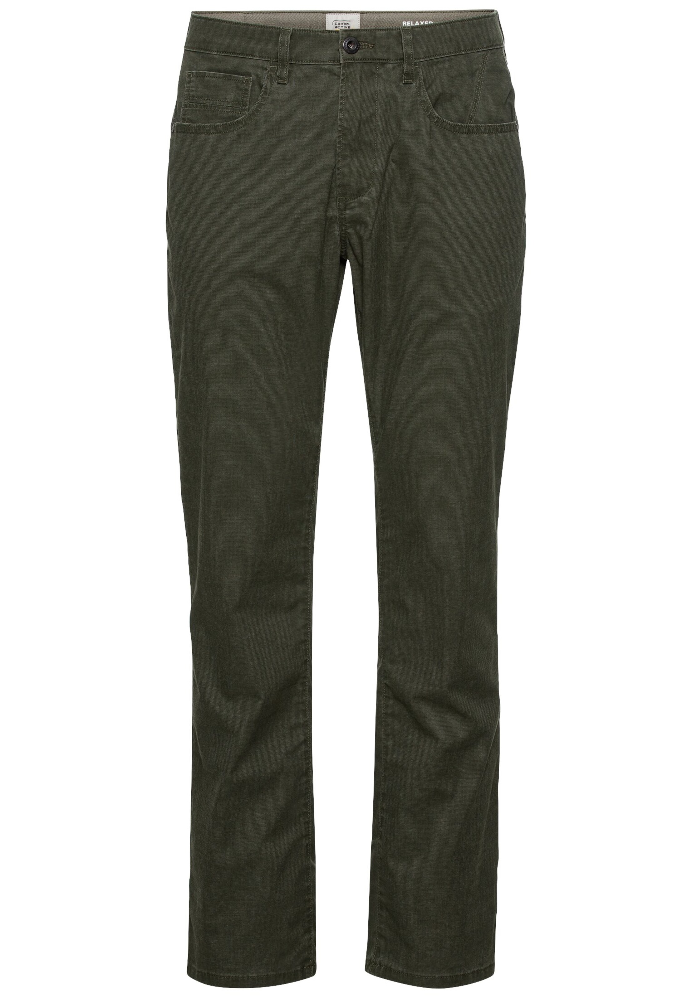 CAMEL ACTIVE Regular Pants in Green: front