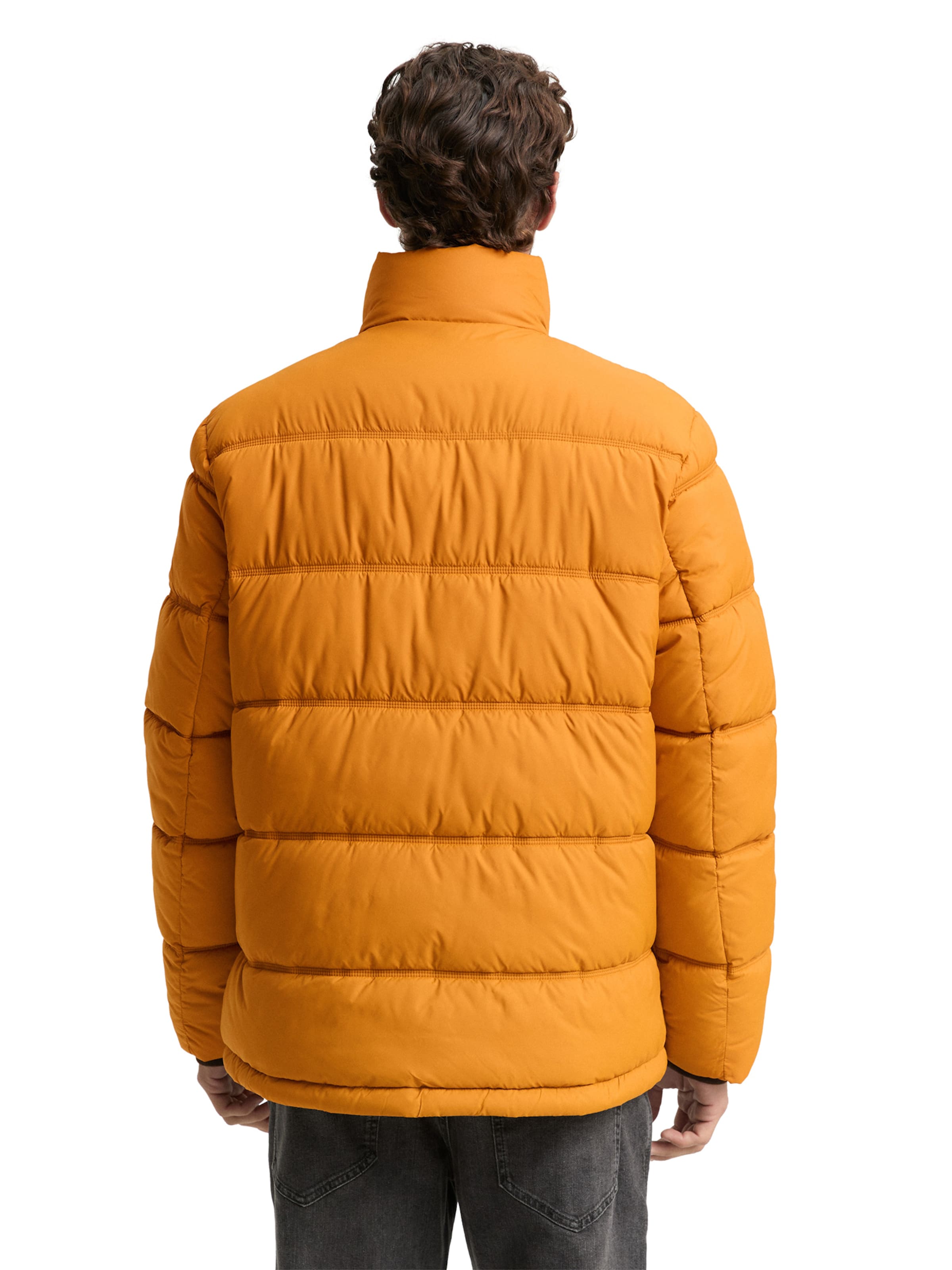 TOM TAILOR Zimná bunda - Oranžová