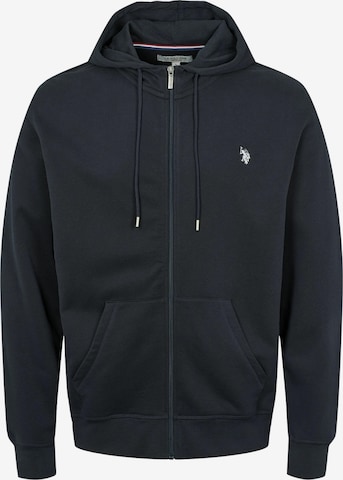 U.S. POLO ASSN. Collegetakki 'Otto' värissä sininen: etupuoli