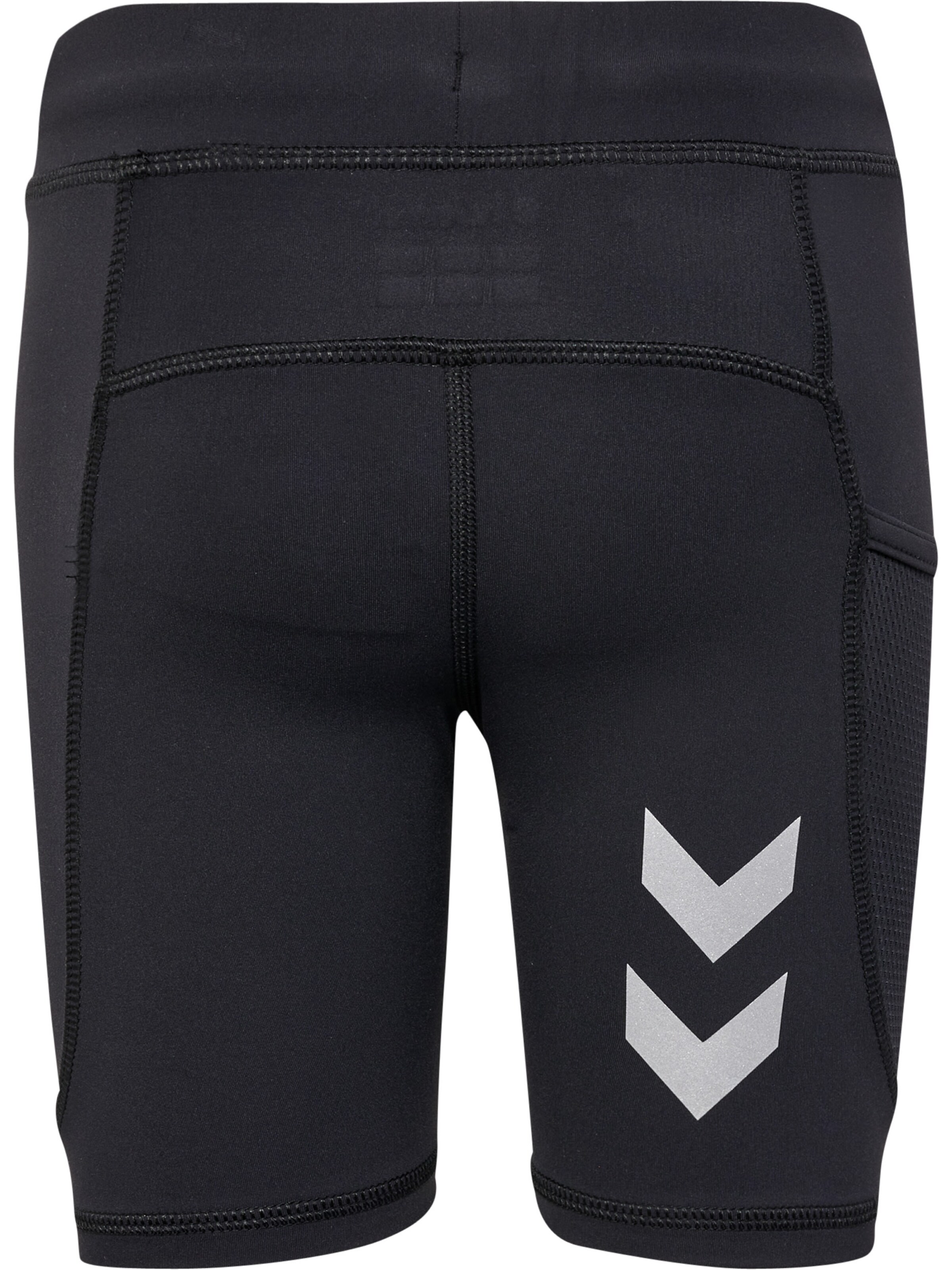 Hummel Skinny Sportshorts in Schwarz