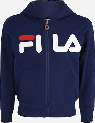 FILA Sports sweat jacket 'BALGE' in Blue: front