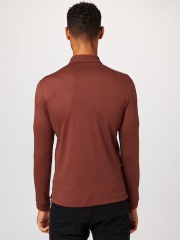 T-Shirt 'Pado 30' BOSS Black en marron