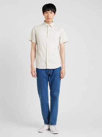 s.Oliver Slim Fit Hemd in Beige