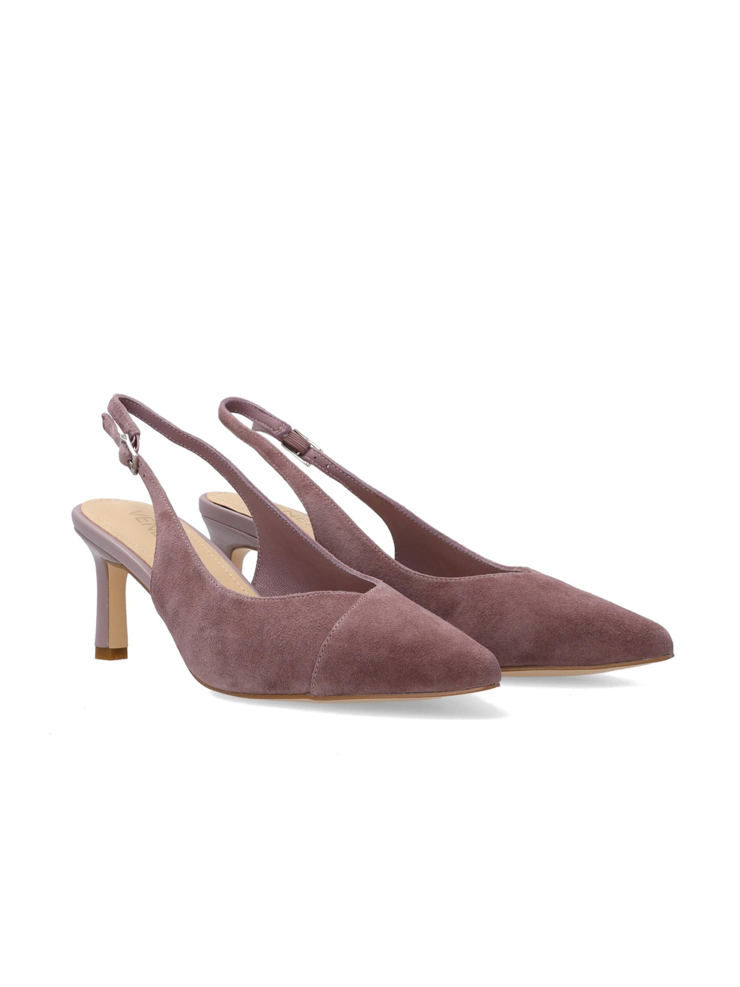 VENEZIA Slingback Pumps in Purple
