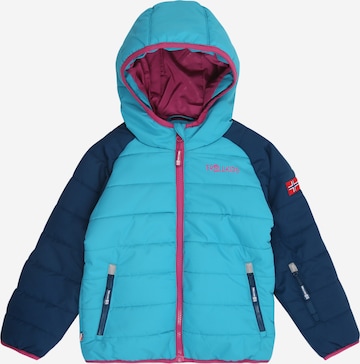Kvalvika Softshell Trollkids Girls Kvalvika Jacket Mulberry 110