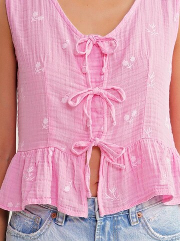 Camicia da donna di MixRay in rosa