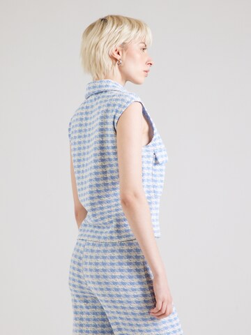 VILA Vest 'VIGESTA' in Blue
